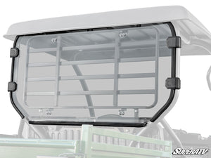 SuperATV Kawasaki Mule SX Rear Windshield, front view