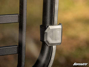 SuperATV Kawasaki Mule SX Rear Windshield, cab view