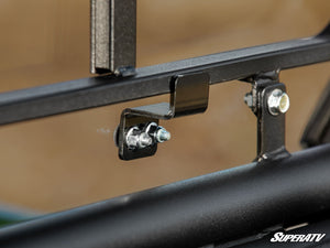 SuperATV Kawasaki Mule SX Rear Windshield, alternate angle