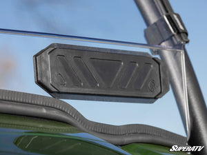 SuperATV Kawasaki Mule SX Windshield with Vents, cab view