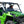 SuperATV flip windshield on a Kawasaki Teryx, front view