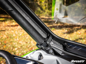 SuperATV glass windshield on a Kawasaki Teryx H2, profile view