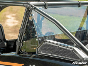 SuperATV rear windshield on a Kawasaki Teryx KRX4 1000, alternate angle