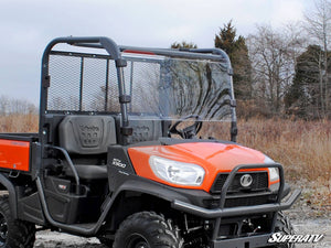 SuperATV full windshield on a Kubota RTV-X, front view