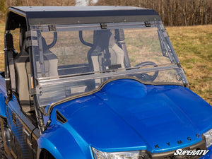 SuperATV Kymco UXV 700i Flip Windshield, side view