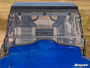SuperATV Kymco UXV 700i Flip Windshield, alternate angle