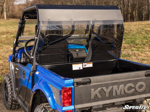 SuperATV Kymco UXV 700i Rear Windshield, side view