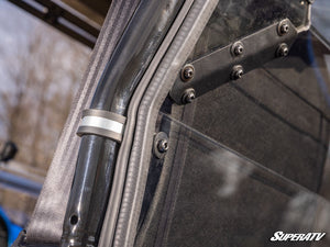 SuperATV Kymco UXV 700i Rear Windshield, mounted view