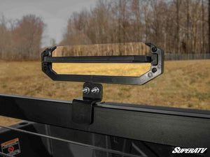 SuperATV rear vented windshield on a Polaris General, hardware detail