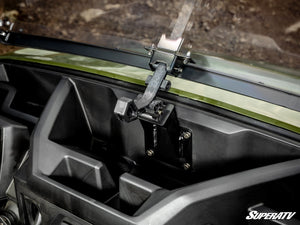 SuperATV Polaris Ranger 500 Flip Windshield, hardware detail