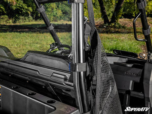 SuperATV Polaris Ranger 500 Rear Windshield, detail view