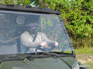 SuperATV Polaris Ranger 570 Full-Size Full Windshield, side view