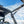 SuperATV MaxDrive power flip glass windshield on a Polaris Ranger, mounted view
