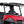 SuperATV flip windshield on a Polaris Ranger Midsize, front view