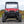 SuperATV full windshield on a Polaris Ranger Midsize, angle view