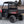 SuperATV rear windshield on a Polaris Ranger Midsize, front view
