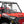SuperATV full polycarbonate windshield on a Polaris RZR, cab view