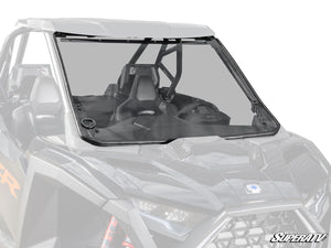 SuperATV full windshield on a Polaris RZR Pro R, front view