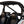 SuperATV rear windshield on a Polaris RZR Trail, front view