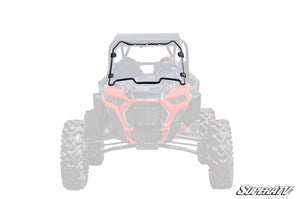 SuperATV full windshield on a Polaris RZR XP Turbo S, front view