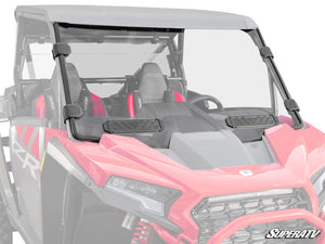 SuperATV vented windshield on a 2024+ Polaris RZR XP, front view