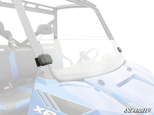 SuperATV UTV windshield clamps, detail view