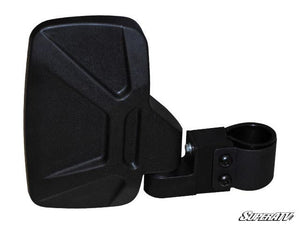 SuperATV Polaris Ranger Side View Mirrors, installed view