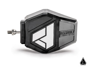 Assault Industries Aviator side mirror for Can-Am Defender angle view