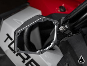 Assault Industries Aviator UTV Side Mirrors, mounted view