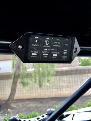 Geiser Switch Pro tube mount pod on 1.75 inch tubing