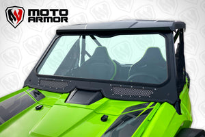 Moto Armor full glass windshield with vent for Honda Talon 2019–2024