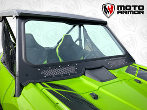 Moto Armor full glass windshield with vent for Honda Talon 2019–2024