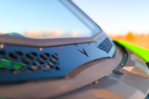 Voodoo Riders KH2 Full Glass Windshield