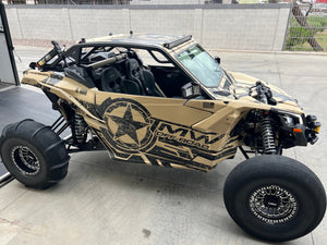 TMW Can-Am X3 Stealth 2 Seat Cage (2017-2019) - Dunes 2 Dezert SXS