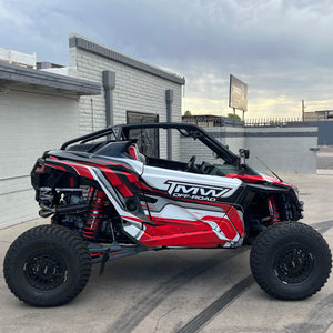 TMW RZR Turbo R 2 Seat Shorty Cage - Dunes 2 Dezert SXS