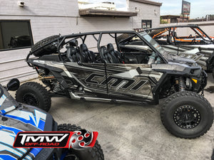 TMW Polaris RZR 4 Seat Doors - Dunes 2 Dezert SXS