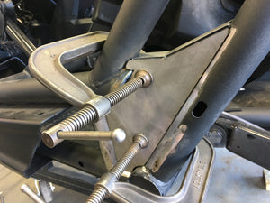 TMW Can-Am X3 Weld-In Frame Gussets - Dunes 2 Dezert SXS