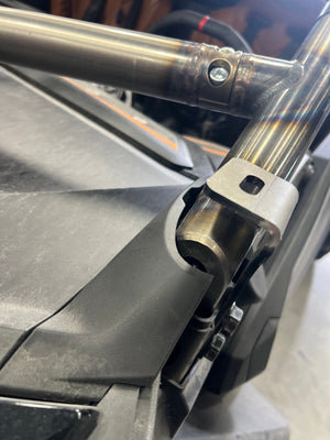 TMW Maverick R A-Pillar Bolt on Light Tabs - Dunes 2 Dezert SXS