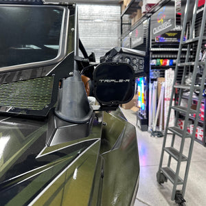 TMW Pro R A-Pillar Bolt-On Light Mounts - Dunes 2 Dezert SXS