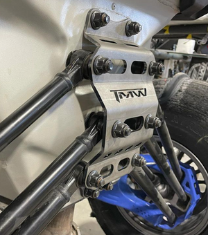 TMW Can-Am X3 (2022+) Rear Radius Rod Plate - Dunes 2 Dezert SXS