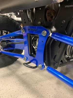 TMW Pro XP Rear Radius rod Gusset plate - Dunes 2 Dezert SXS