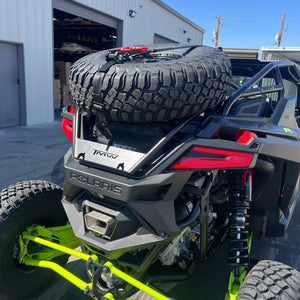 TMW RZR Pro Spare Tire Rack - Dunes 2 Dezert SXS