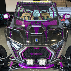 TMW Full Safety Glass Windshield - Dunes 2 Dezert SXS
