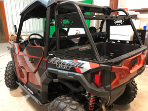 Trail Armor Polaris General 1000 rear cargo rack, close-up detail