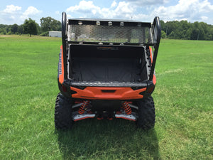 Trail Armor Polaris General 1000 rear cargo rack, rear view
