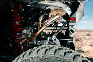 Can-Am Maverick R Sidepiece Valved Head Pipe - Dunes 2 Dezert SXS