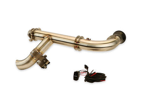 SIDE PIECE Header Pipe with Electronic Cutout - Can-Am Maverick X3 - Dunes 2 Dezert SXS