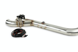 SIDE PIECE Header Pipe with Electronic Cutout - RZR Turbo - Dunes 2 Dezert SXS