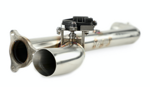 SIDE PIECE Header Pipe with Electronic Cutout - RZR PRO XP / TURBO R - Dunes 2 Dezert SXS