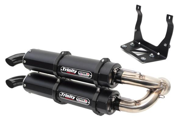 MAVERICK X3 EXHAUST - SLIP ON - Dunes 2 Dezert SXS